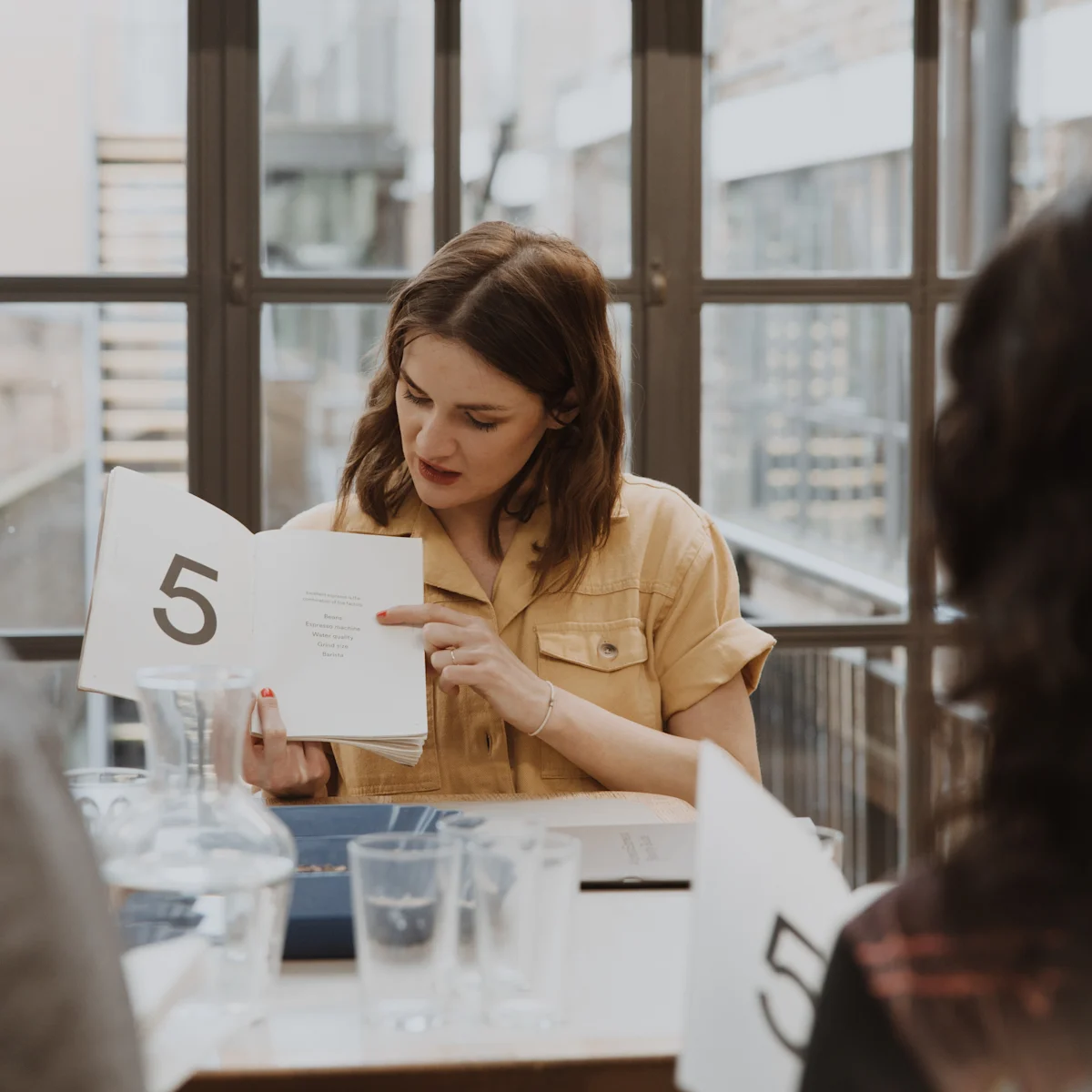 Barista sensory training